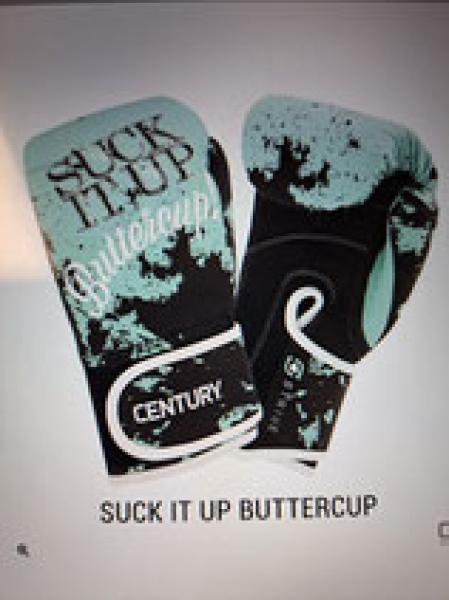 CENTURY – Strive - Waschbarer Boxhandschuh "Suck it up" 10 oz